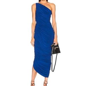 Norma Kamala Diana Gown in Cobalt Blue medium